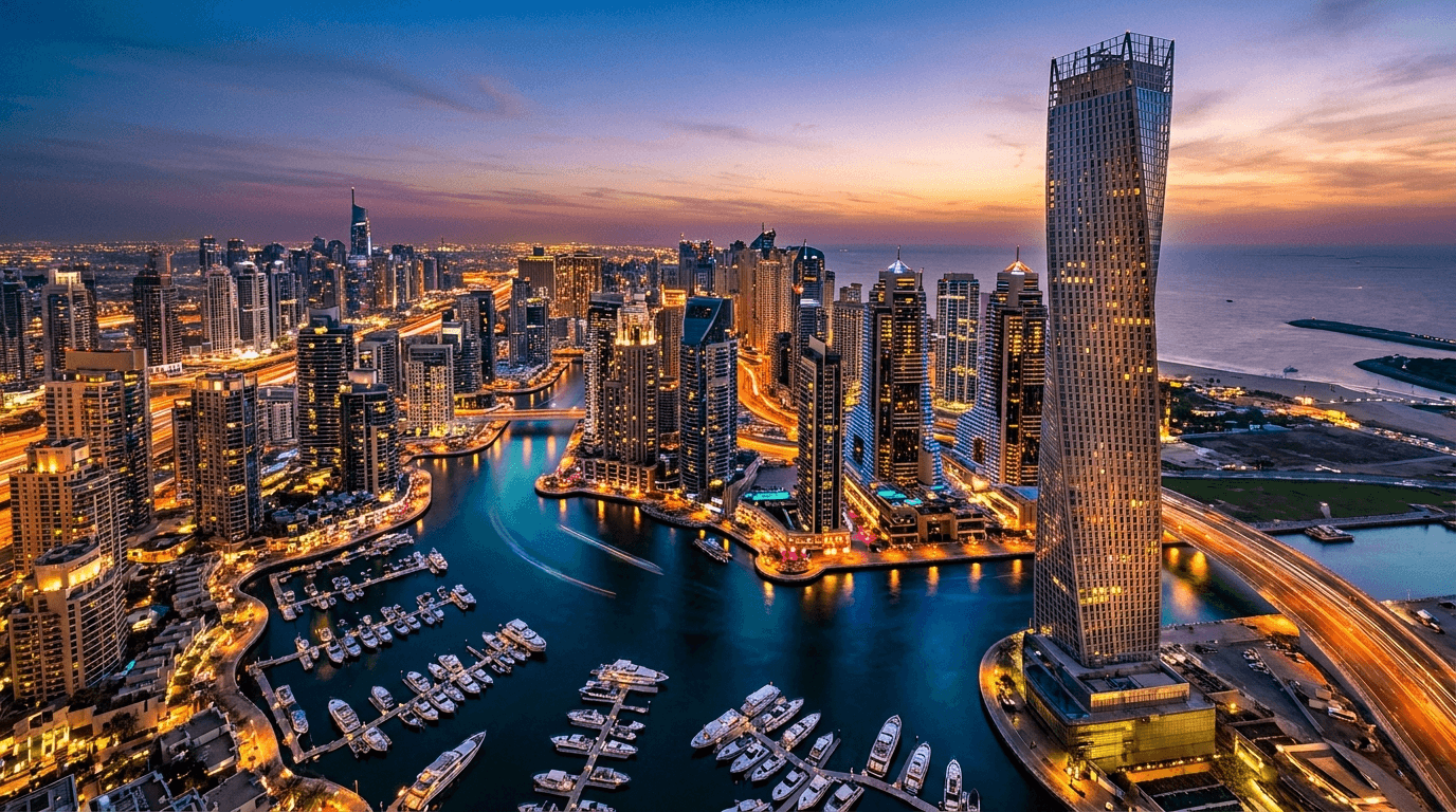 Dubai Marina - cheapest money transfer from Dubai